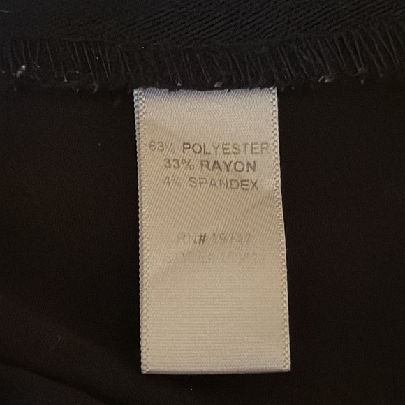 Counterparts Black Pencil Skirt, Size 14 - Picture 7 of 7